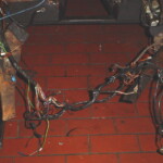 Deformiertes Chassis und Elektrik Deformiertes Chassis und Elektrik