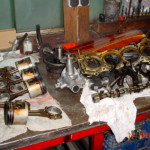 Zerlegter Motor Zerlegter Motor